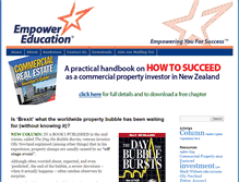 Tablet Screenshot of empowereducation.com