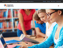 Tablet Screenshot of empowereducation.com.au